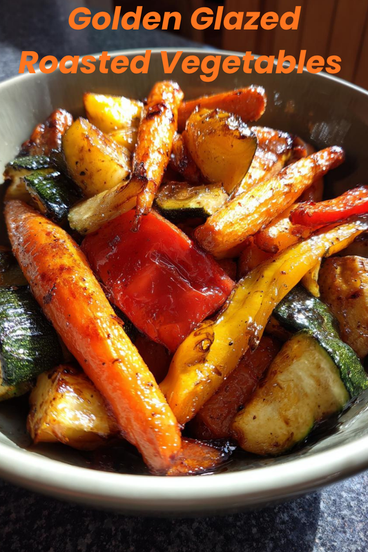 Golden Glazed Roasted Vegetables