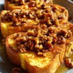 MAPLE APPLE PECAN FRENCH TOAST