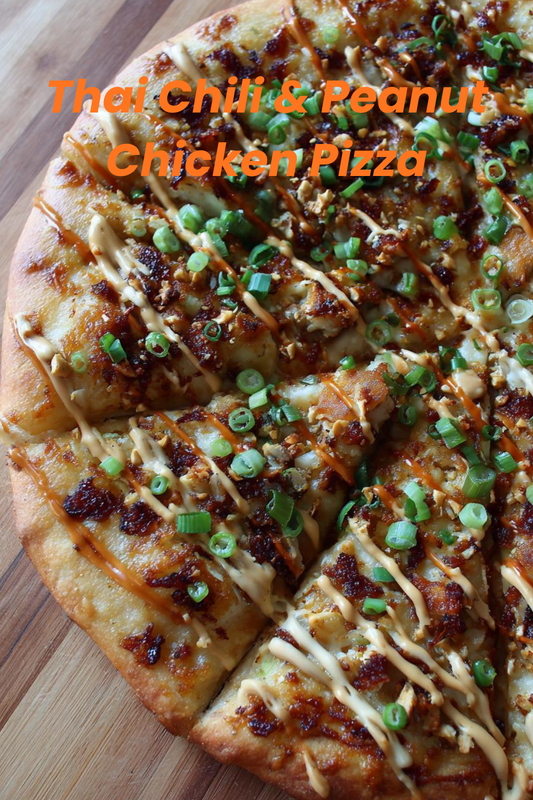Thai Chili & Peanut Chicken Pizza
