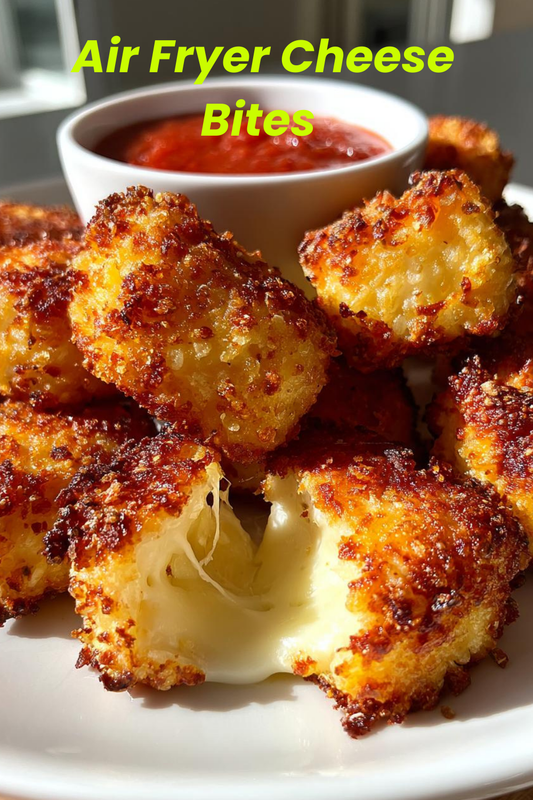 Air Fryer Cheese Bites