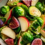 Apple, Fig & Brussels Sprouts Salad