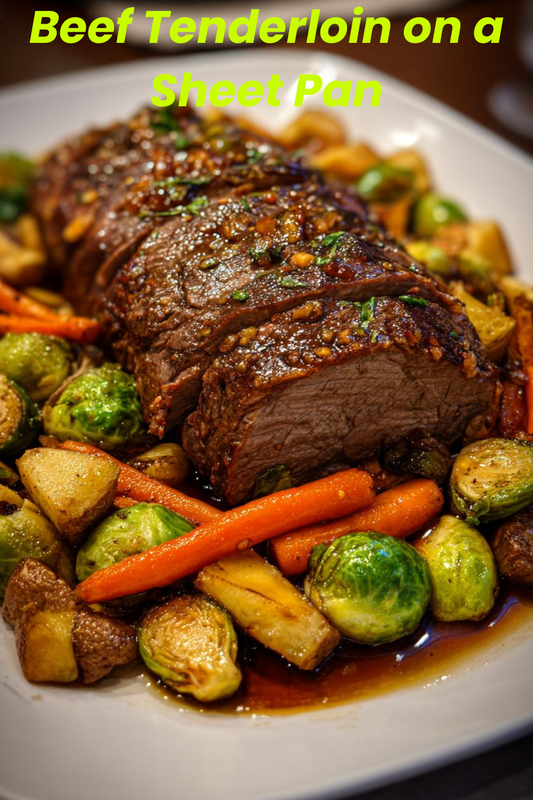 Christmas Beef Tenderloin (Sheet Pan Beef Tenderloin)
