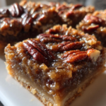 Gooey Vegan Pecan Pie Bars