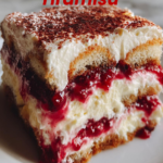 Luxe Cranberry Tiramisu