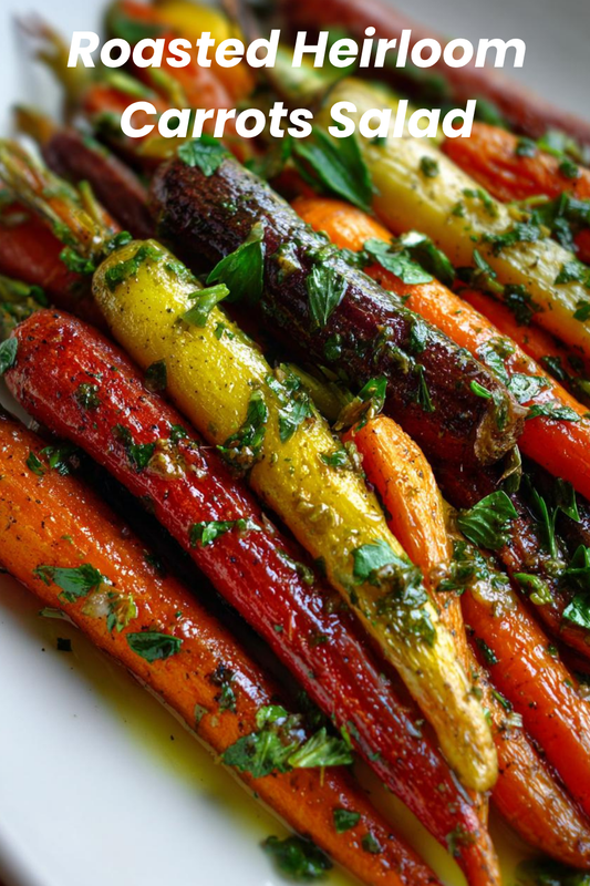 Roasted Heirloom Carrots Salad
