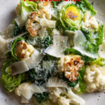 Shaved Cauliflower Salad with Lemon Vinaigrette & Parmesan