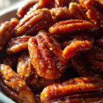 Sweet & Crunchy Candied Pecans