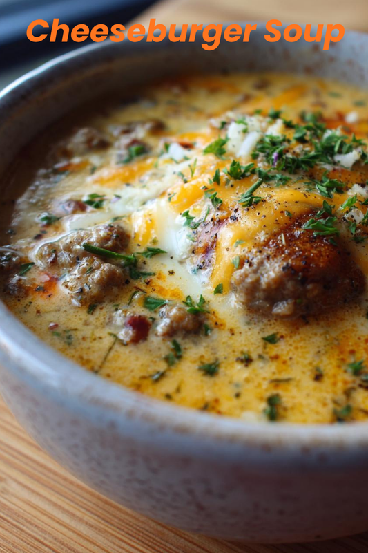 cheeseburger soup recipe