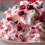 cranberry fluff with marshmallows