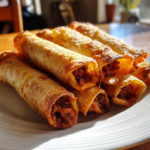 AIR FRYER HOMEMADE TAQUITOS