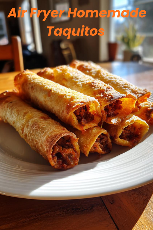 AIR FRYER HOMEMADE TAQUITOS
