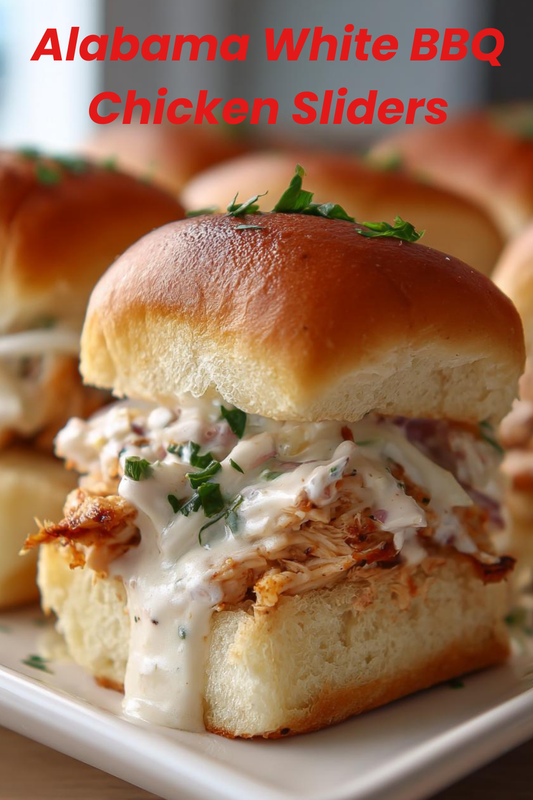 Alabama White BBQ Chicken Sliders