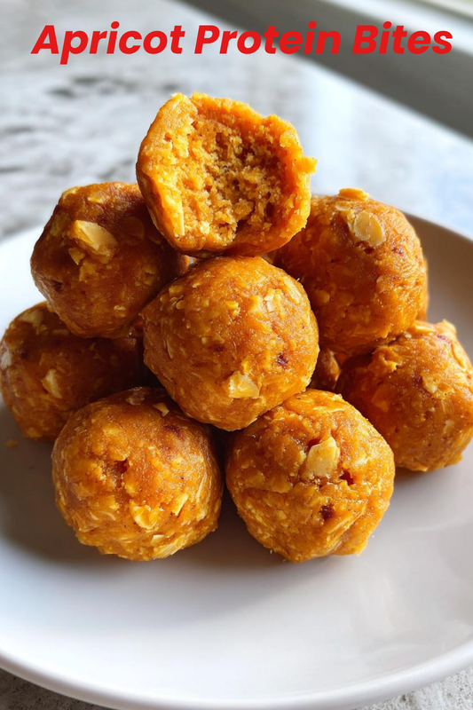 Apricot Protein Bites