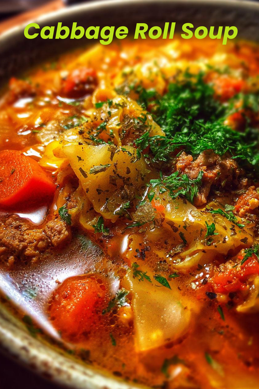 CABBAGE ROLL SOUP