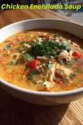CHICKEN ENCHILADA SOUP