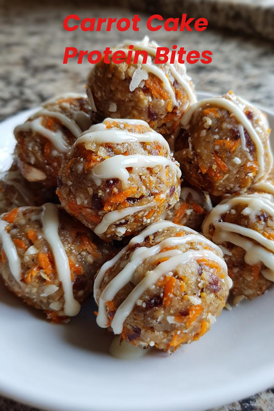 Carrot Cake Protein Bites
