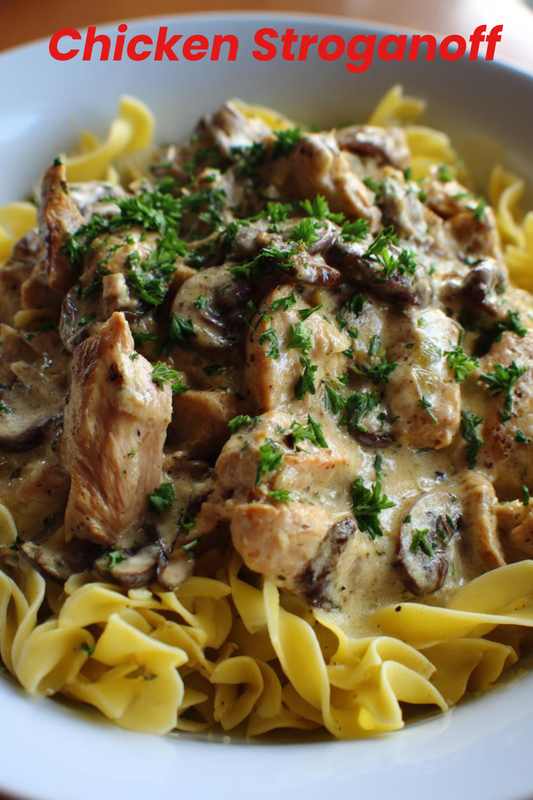 Chicken Stroganoff
