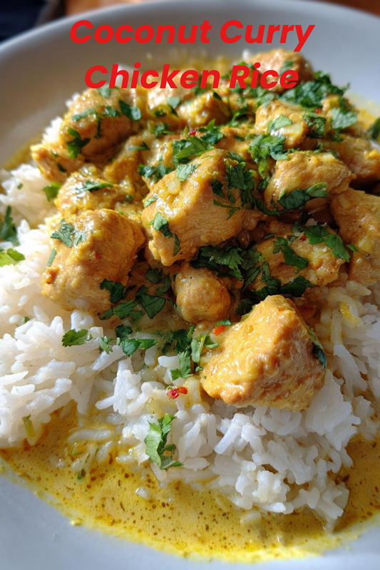 Coconut Curry Chicken Rice