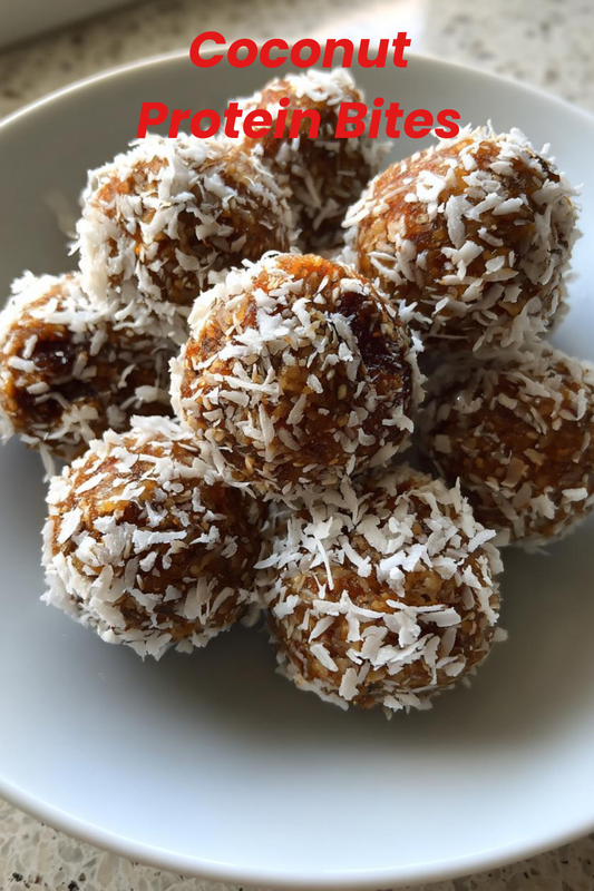 Coconut Protein Bites