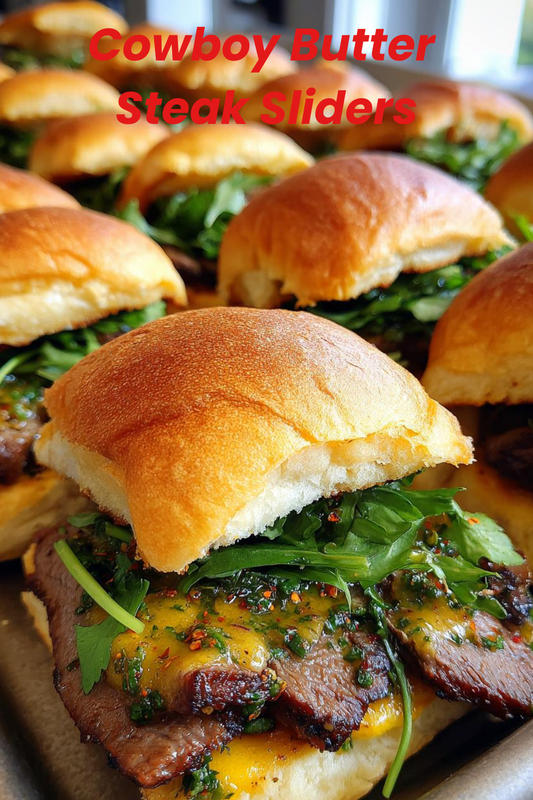 Cowboy Butter Steak Sliders