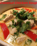 Crockpot Thai Coconut Chicken Soup