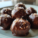Dark Chocolate Sea Salt Protein Balls