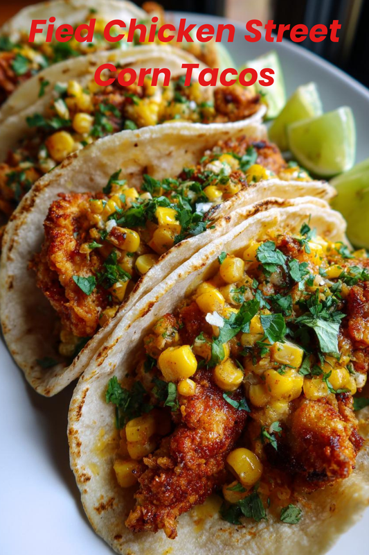 Fried Chicken Street Corn Taco
