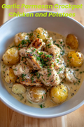 Garlic Parmesan Crockpot Chicken and Potatoes