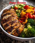 Grilled Chicken Meal Prep Bowls