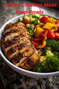Grilled Chicken Meal Prep Bowls