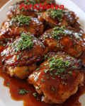 HONEY GARLIC CROCK POT CHICKEN