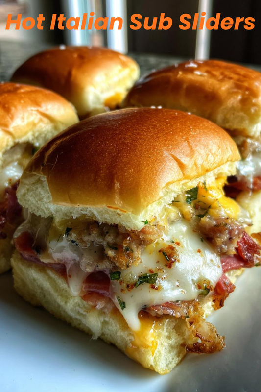 Hot Italian Sub Sliders