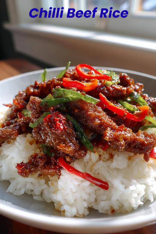 How To Make Crispy Chilli Beef Rice