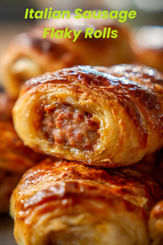 Italian Sausage Flaky Rolls