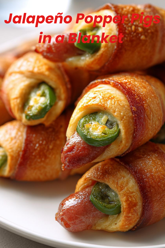 Jalapeño Popper Pigs in a Blanket