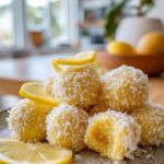 Lemon Protein Bites