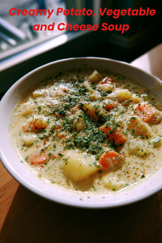 POTATO, VEGETABLE, CHEESE SOUP