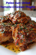 Paleo Sun-Dried Tomato Chicken Thighs
