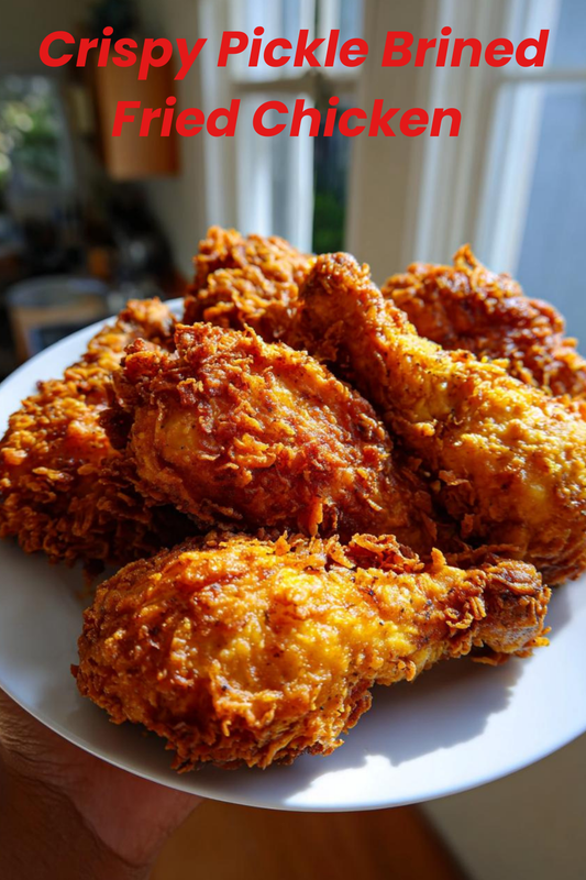Pickle Brined Fried Chicken