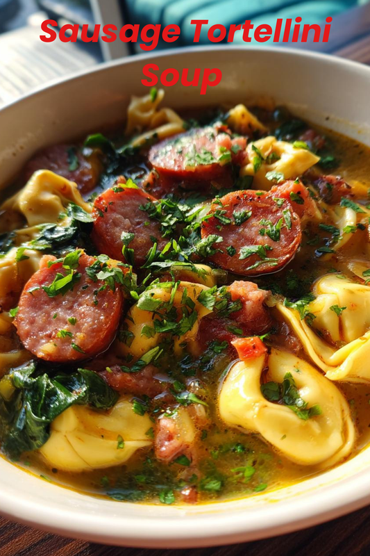 SAUSAGE TORTELLINI SOUP