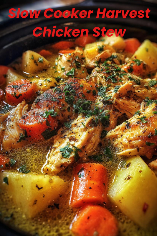 Slow Cooker Harvest Chicken Stew