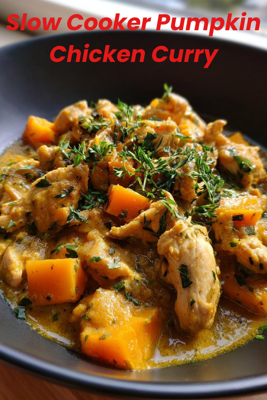 Slow Cooker Pumpkin Chicken Curry
