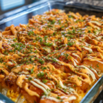 Spicy Salmon Sushi Bake