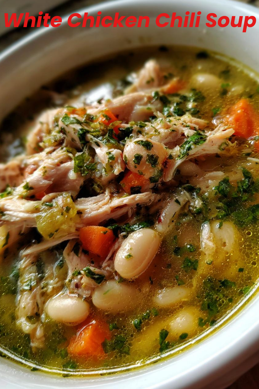 WHITE CHICKEN CHILI SOUP