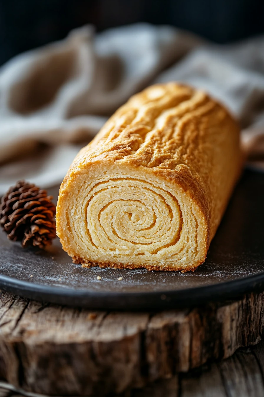 Close-up of sugar cookies with a golden brown crust on a clean white background.